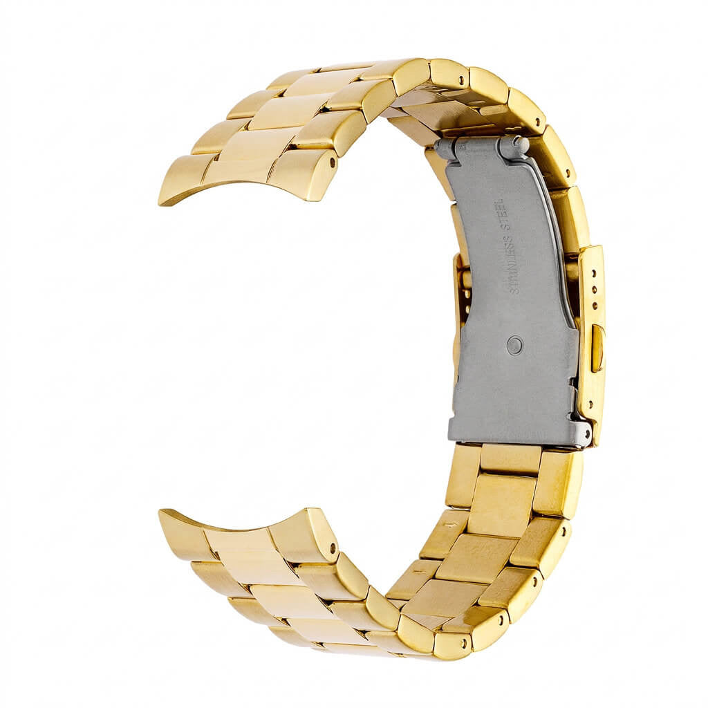 Bracelet de montre Ice-Watch acier inoxydable or Gold Brushed/Shiny 18 mm boucle déployante