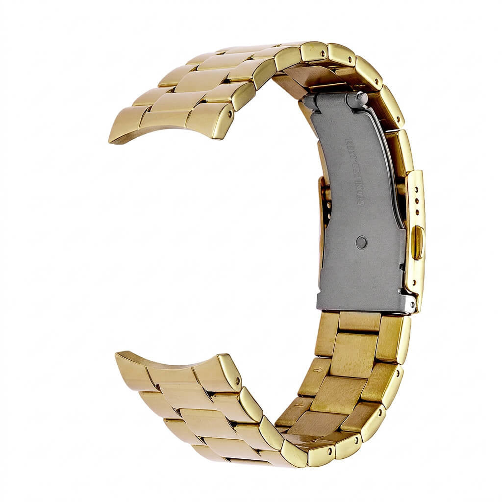 Bracelet de montre Ice-Watch acier inoxydable or Gold Shiny 18 mm boucle déployante