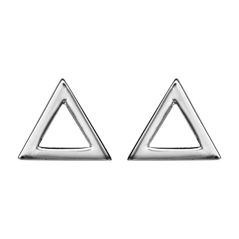 Cercei Triunghi – Argint | Azulin