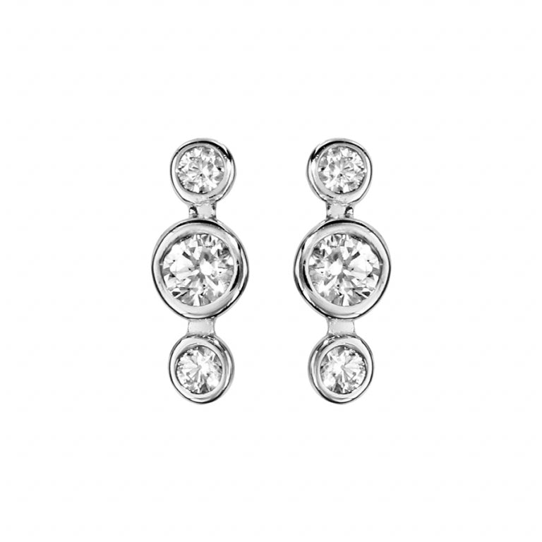Stud Earrings – Ασημένια | Azulin