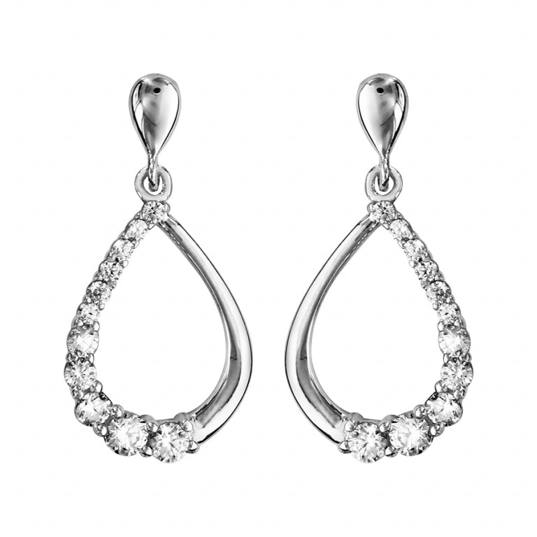 Boucles d’Oreilles Goutte – Argent | Azuline