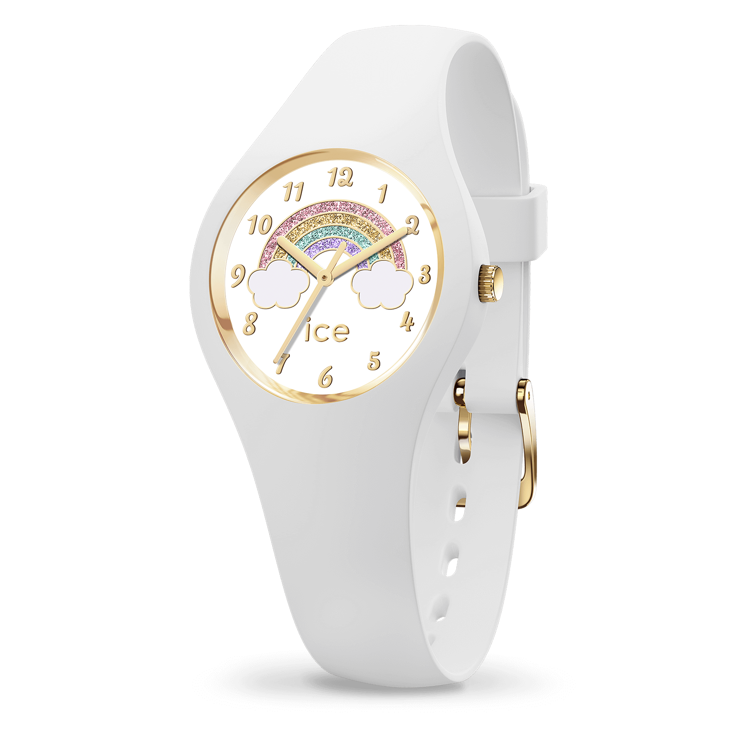 Ice-Watch FANTASIA Rainbow Wit siliconen hoesje 018423