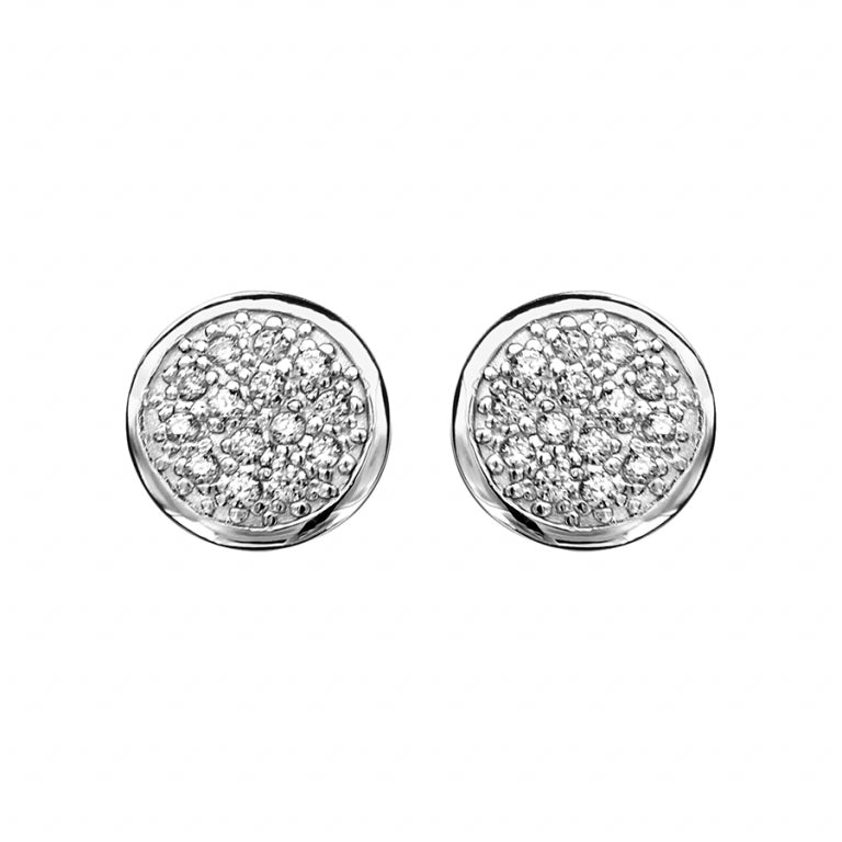 Stud Earrings – Silver | Azuline