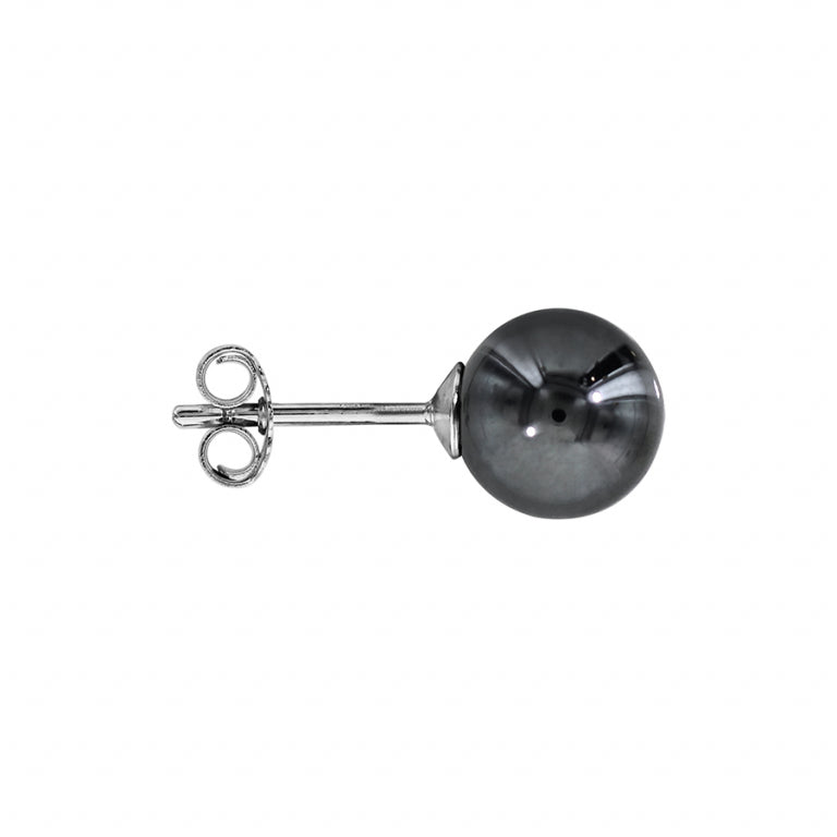 Ball Earrings – Silver | Azuline view 2