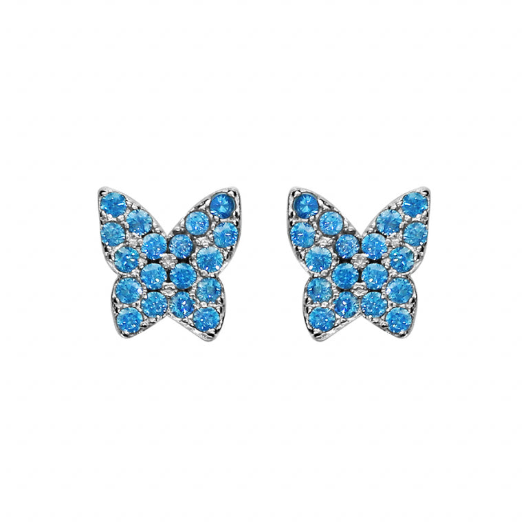 Boucles d’Oreilles Papillon – Argent | Azuline