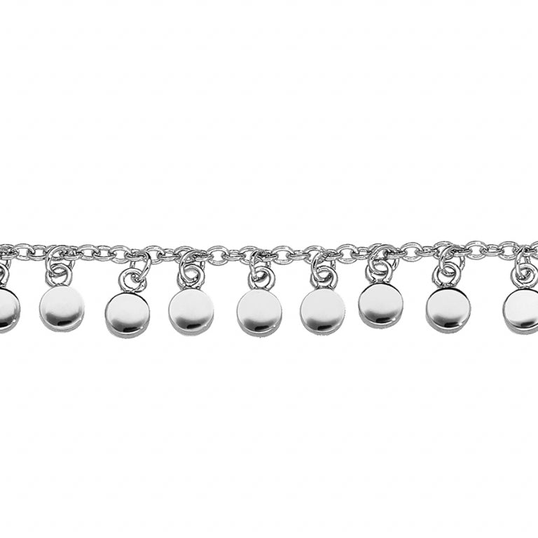 Bracciale con nappe – Argento | Azuline