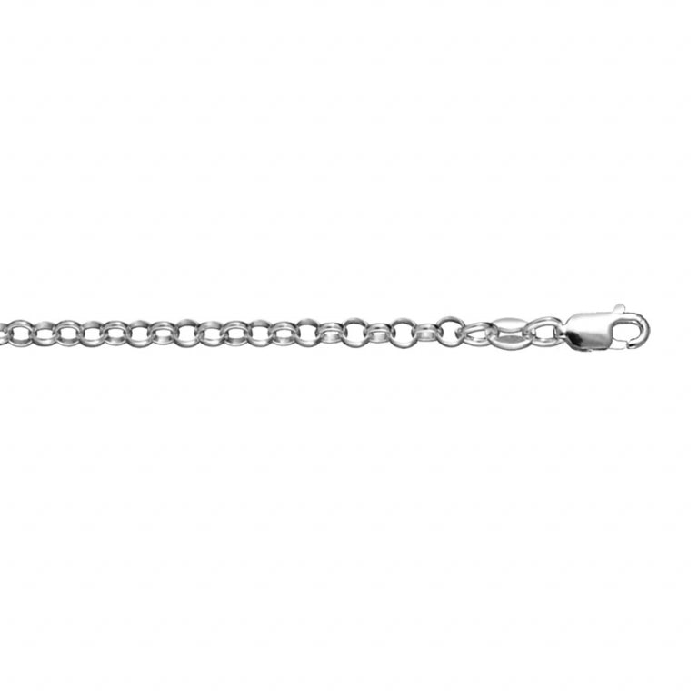 Petite Jaseron Armbånd – Sølv | Azulin