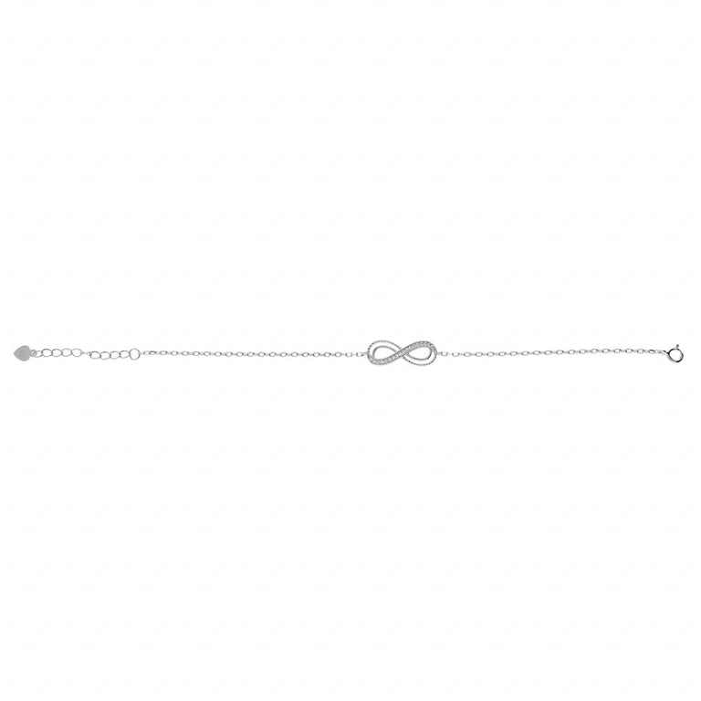 Bracelet Infini – Argent | Azuline vue 2