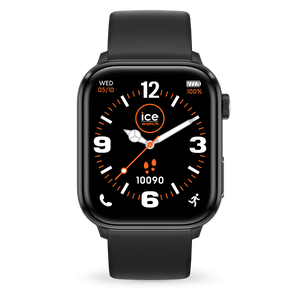 Connected klocka Ice-Watch SMART 2.0 Black Medium silikonrem 022535