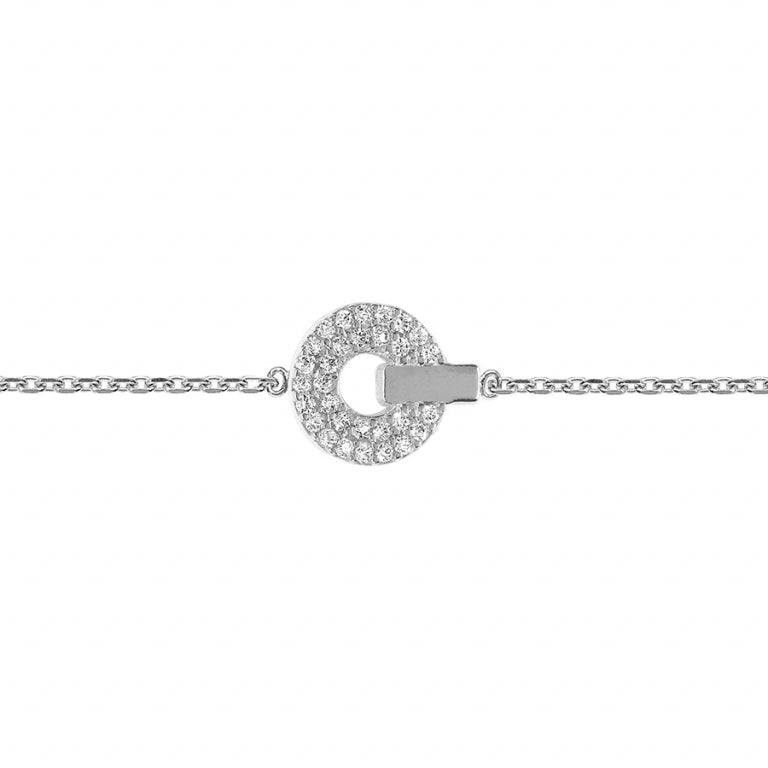 Bracciale rotondo – Argento | Azuline