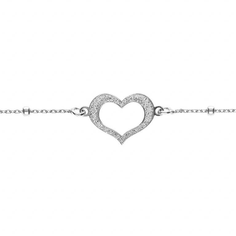 Bracciale Cuore – Argento | Azuline