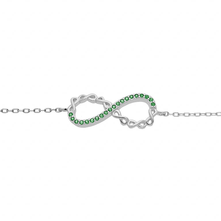 Sonsuzluk Bileklik – Gümüş | Azulin görünümü 2