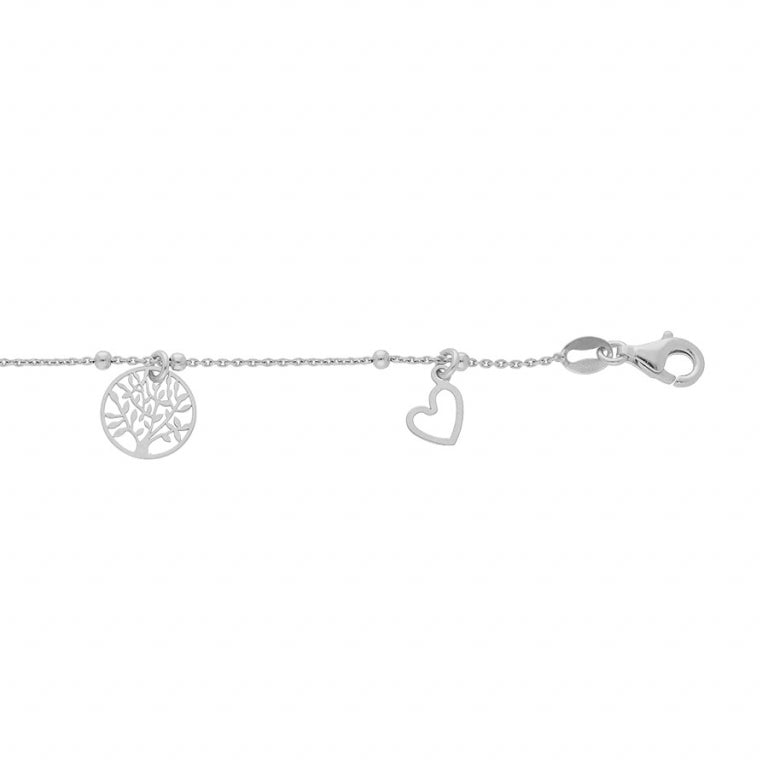 Bracelet Pampille – Argent | Azuline vue 2
