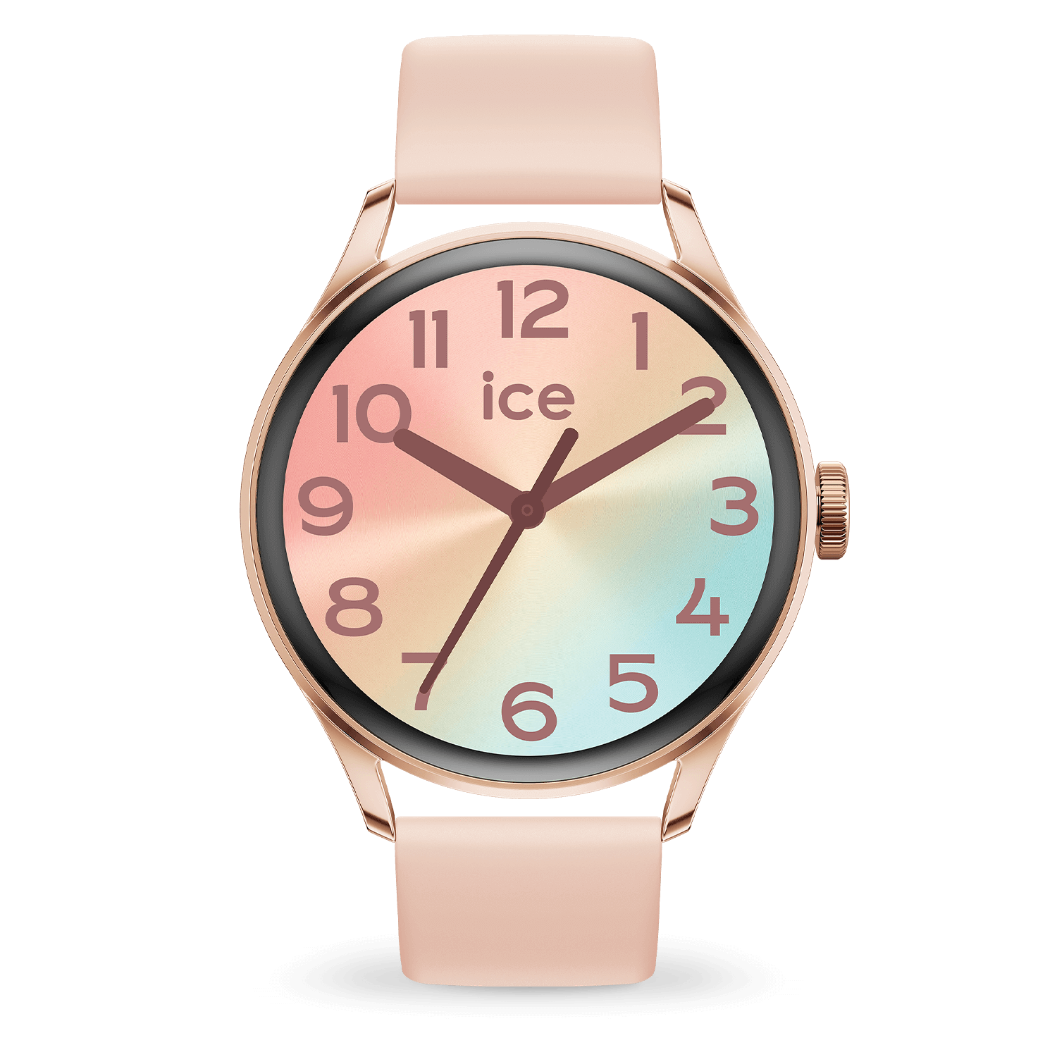 Connected watch Ice-Watch SMART 2.0 Rose Gold Nude aluminum case 023068