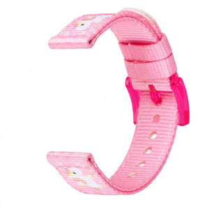 Bracelet de montre Ice-Watch nylon rose Pastel Pink 16 mm boucle rose (Jelly Pink)