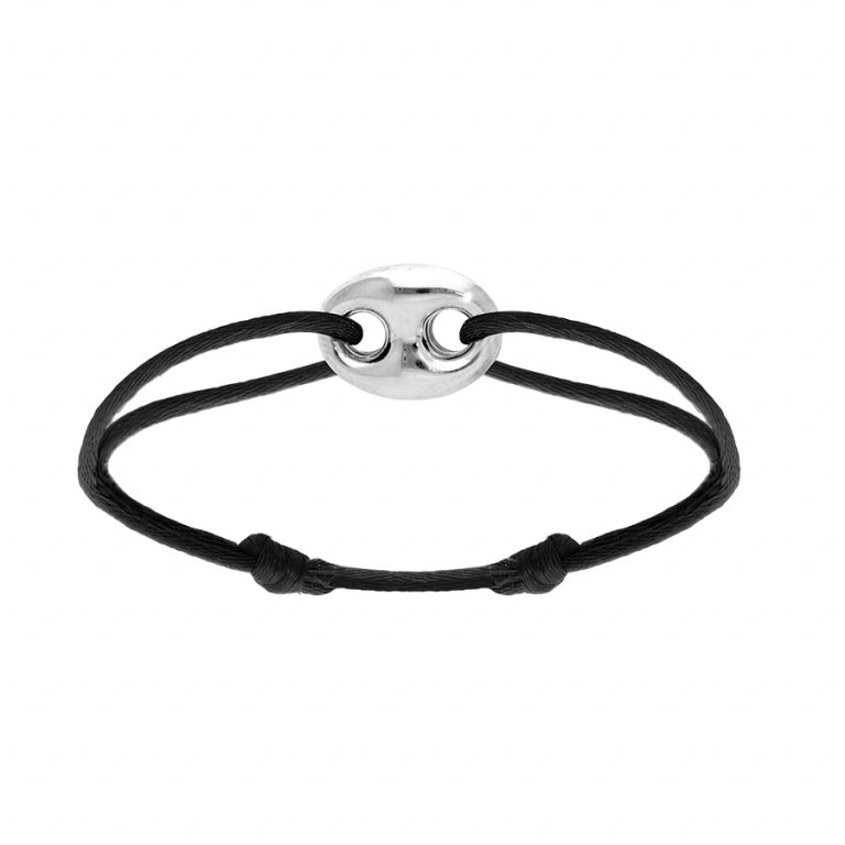 Coffee Bean Armband – Silver | Azulin