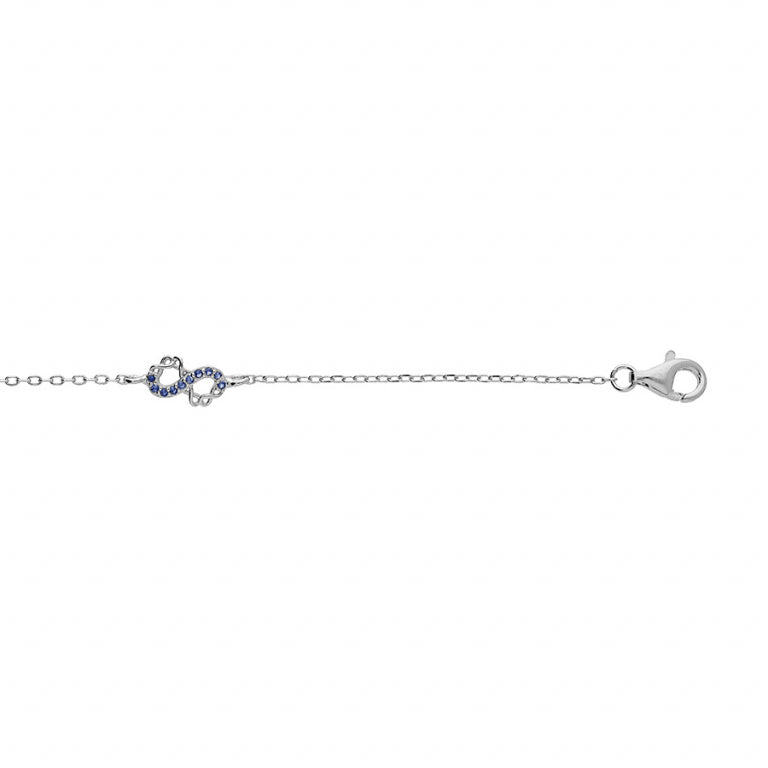 Infinity Bracelet – Silver | Azuline