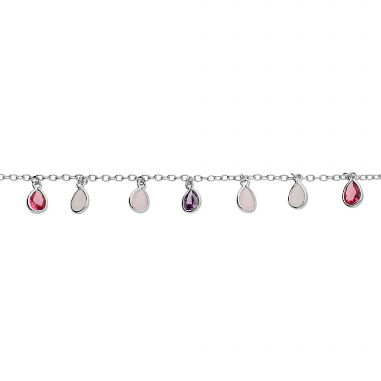 Pulseira Drop Tassel – Prata | Azuline ver 2