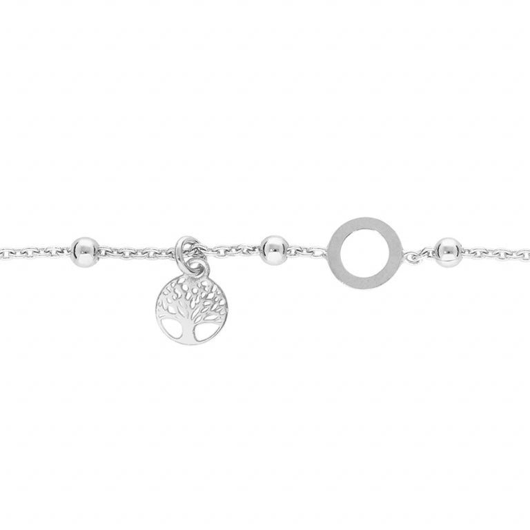 Pulseira Círculo – Prata | Azuline