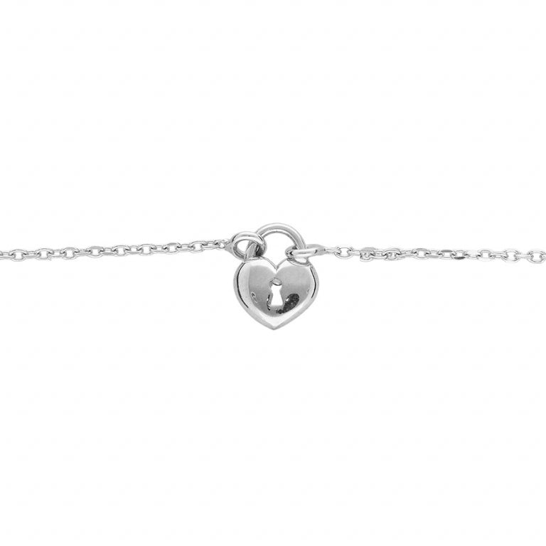 Pulseira Coração – Prata | Azuline ver 2