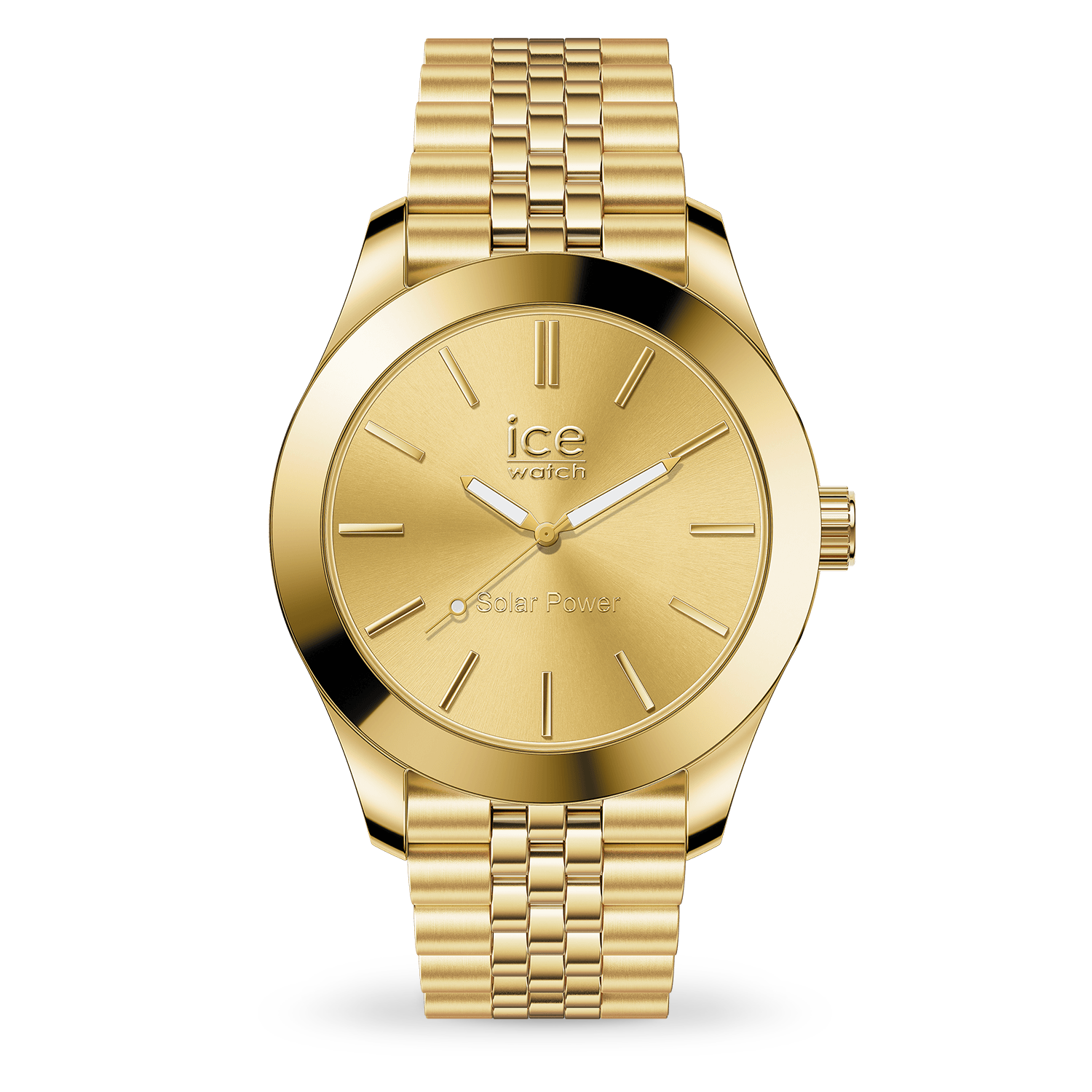 Ice-Watch STEEL SOLAR Caja de acero inoxidable dorado 023791