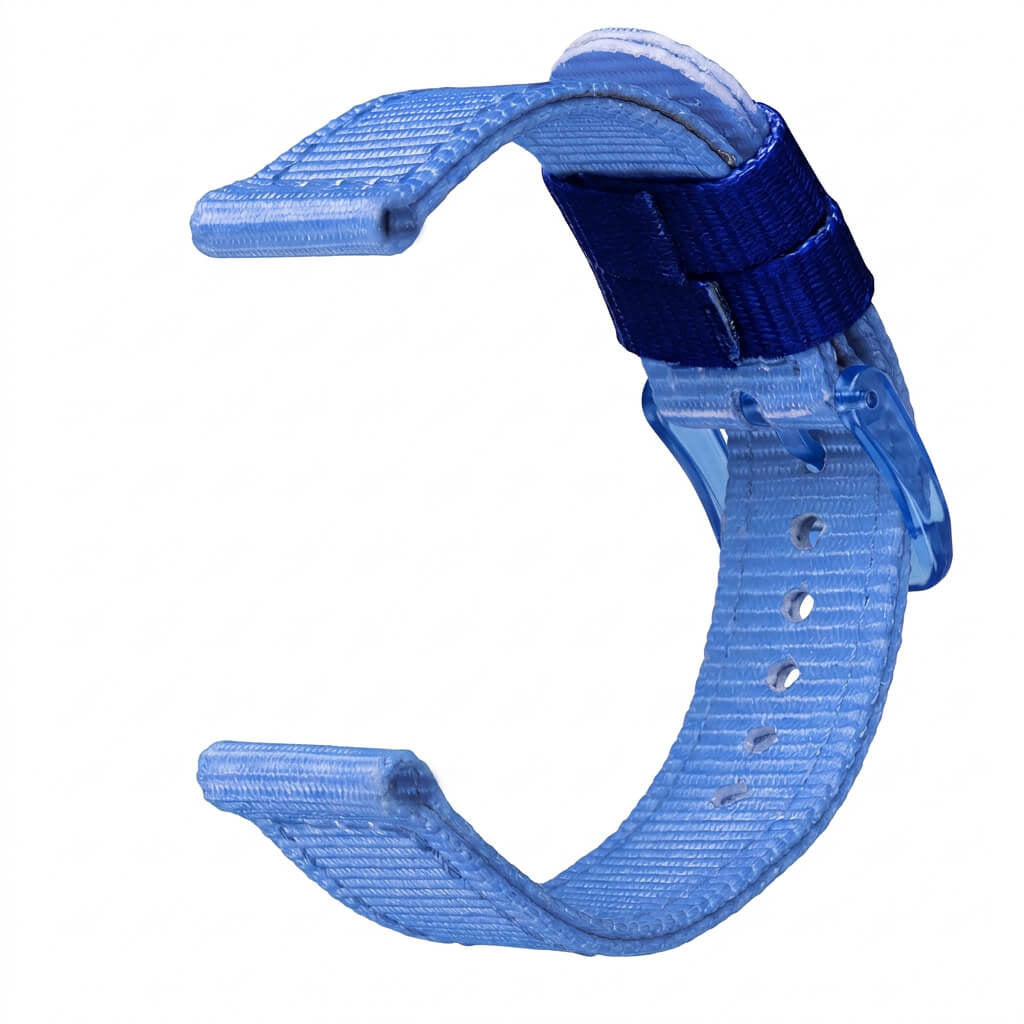 Bracelet de montre Ice-Watch nylon bleu Blue Car 16 mm boucle bleue (Admiral Blue)
