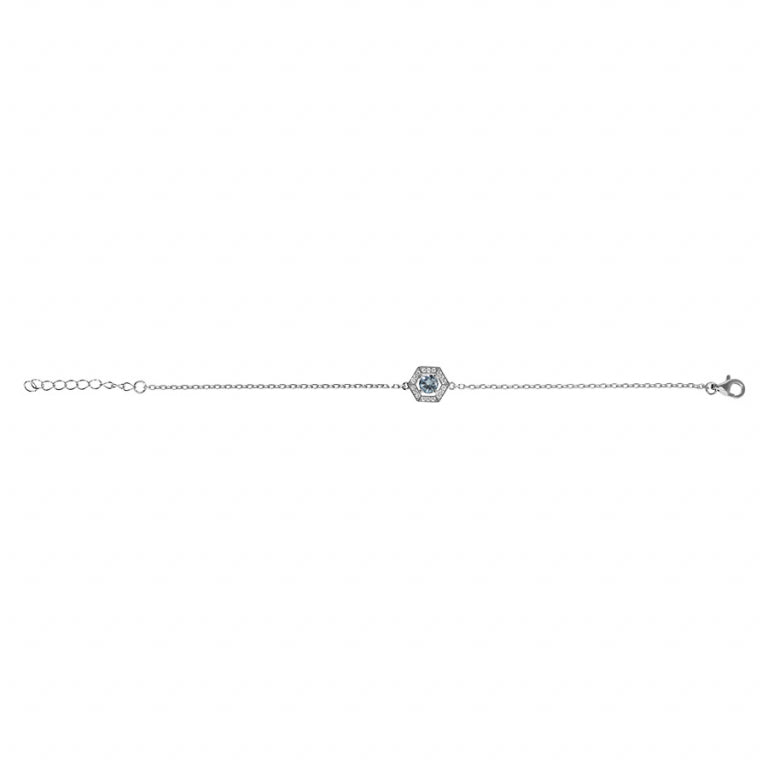 Contour Armband – Silver | Azulin view 2