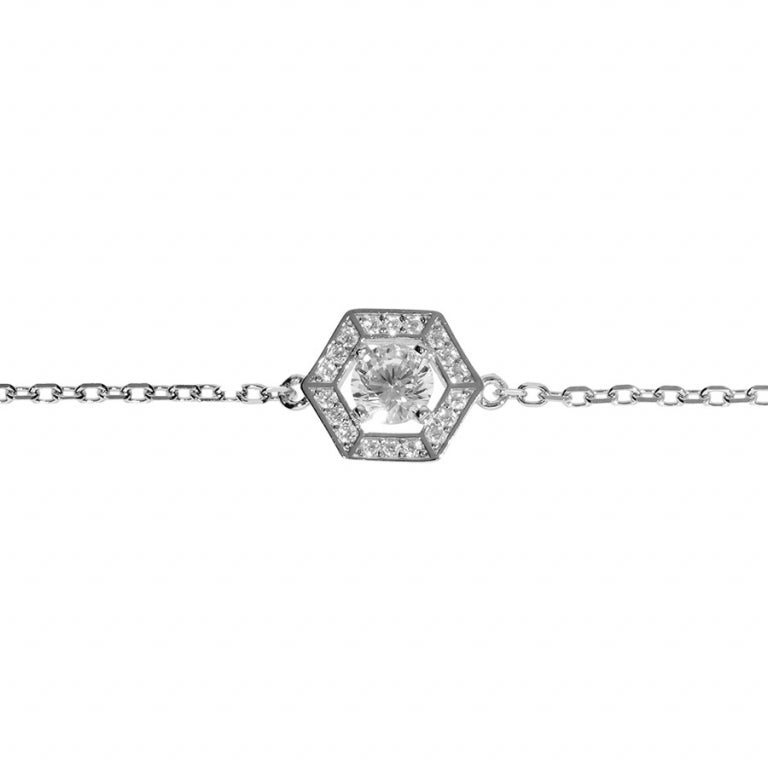 Contourarmband – Zilver | Azulin
