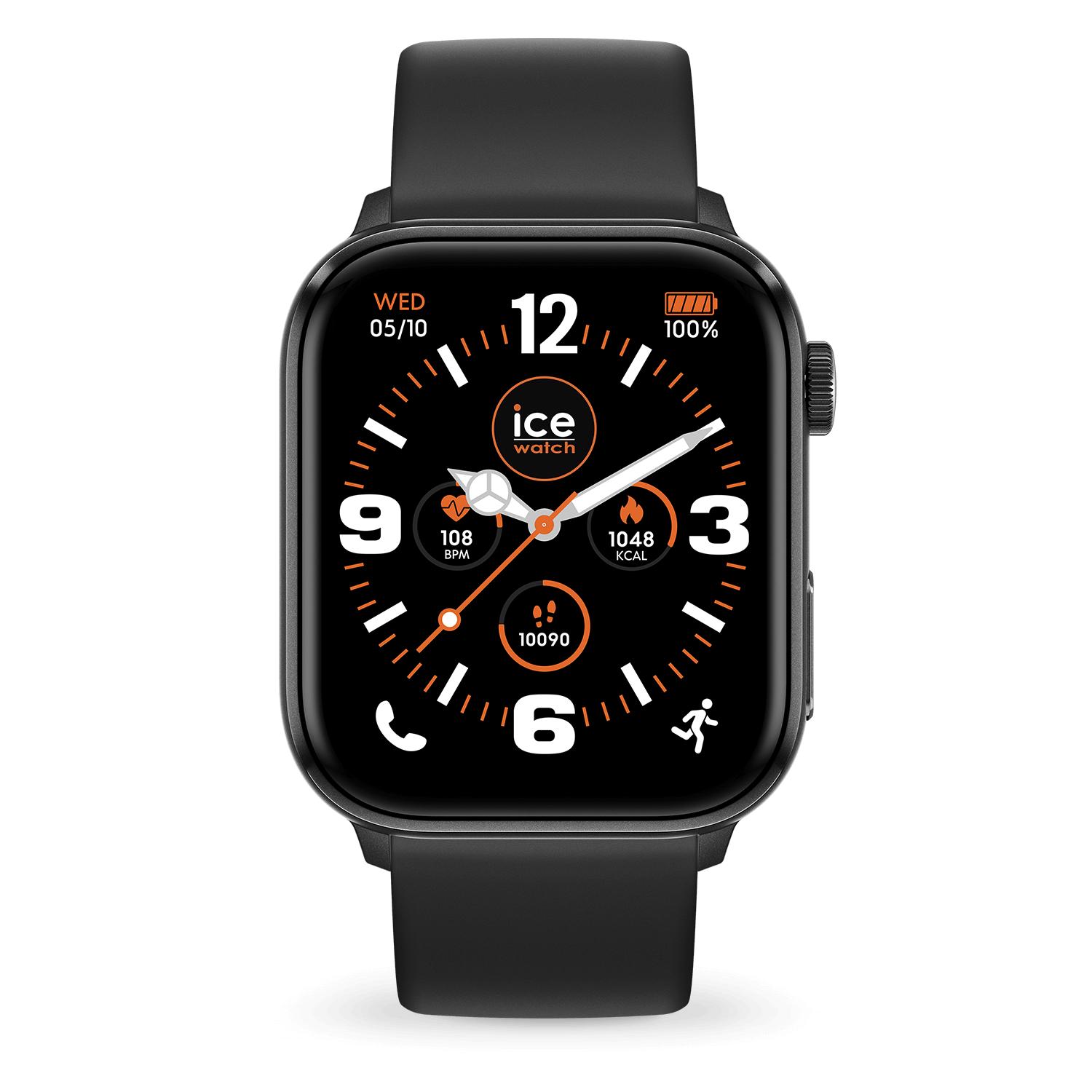 Relógio conectado Ice-Watch SMART 3.0 Caixa em liga de zinco preta 024299