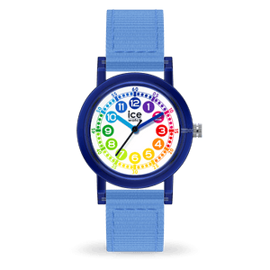 Ice-Watch LEARNING Blue Learning klokke polyamid kasse nylonreim 024503