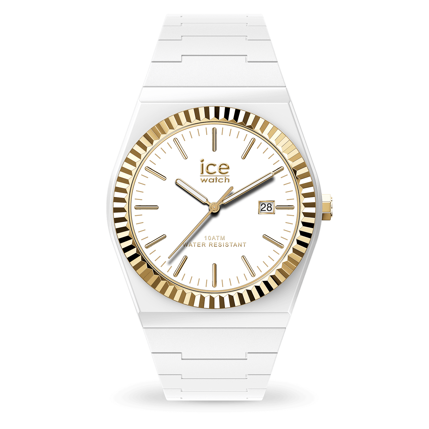 Ice-Watch POWER White Gold watch polyamide case silicone strap 024764