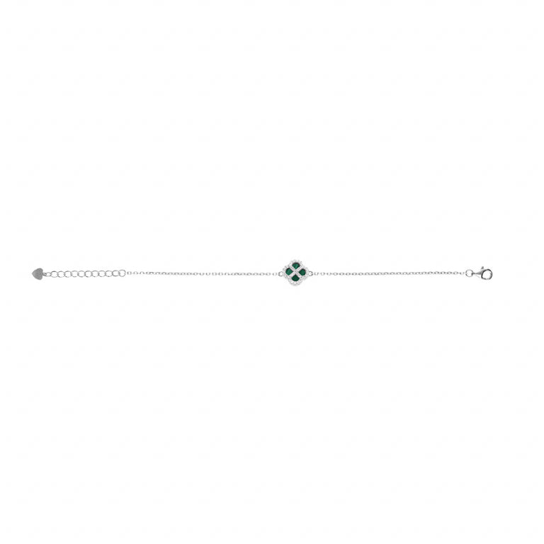 Clover Bracelet – Silver | Azuline view 2