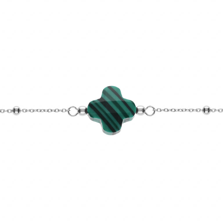 Kløverarmbånd – Sølv | Azulin