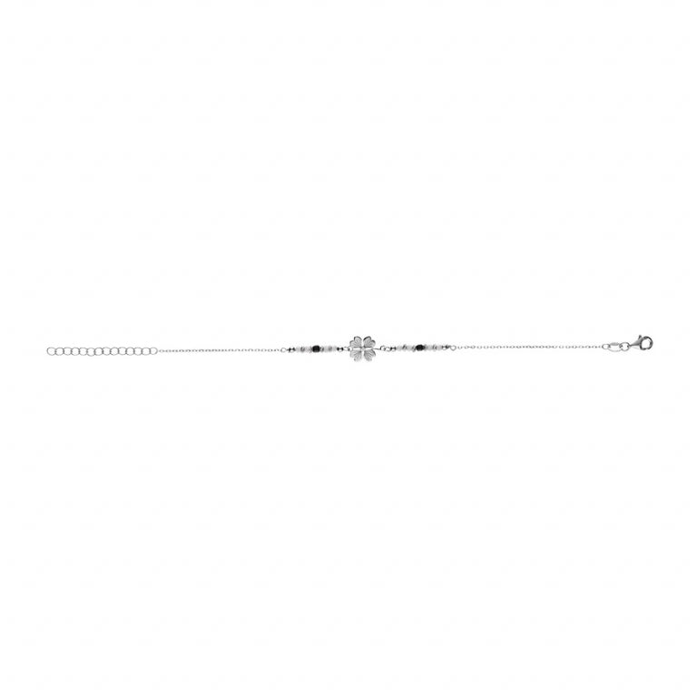 Pulseira Trevo – Prata | Azuline ver 2