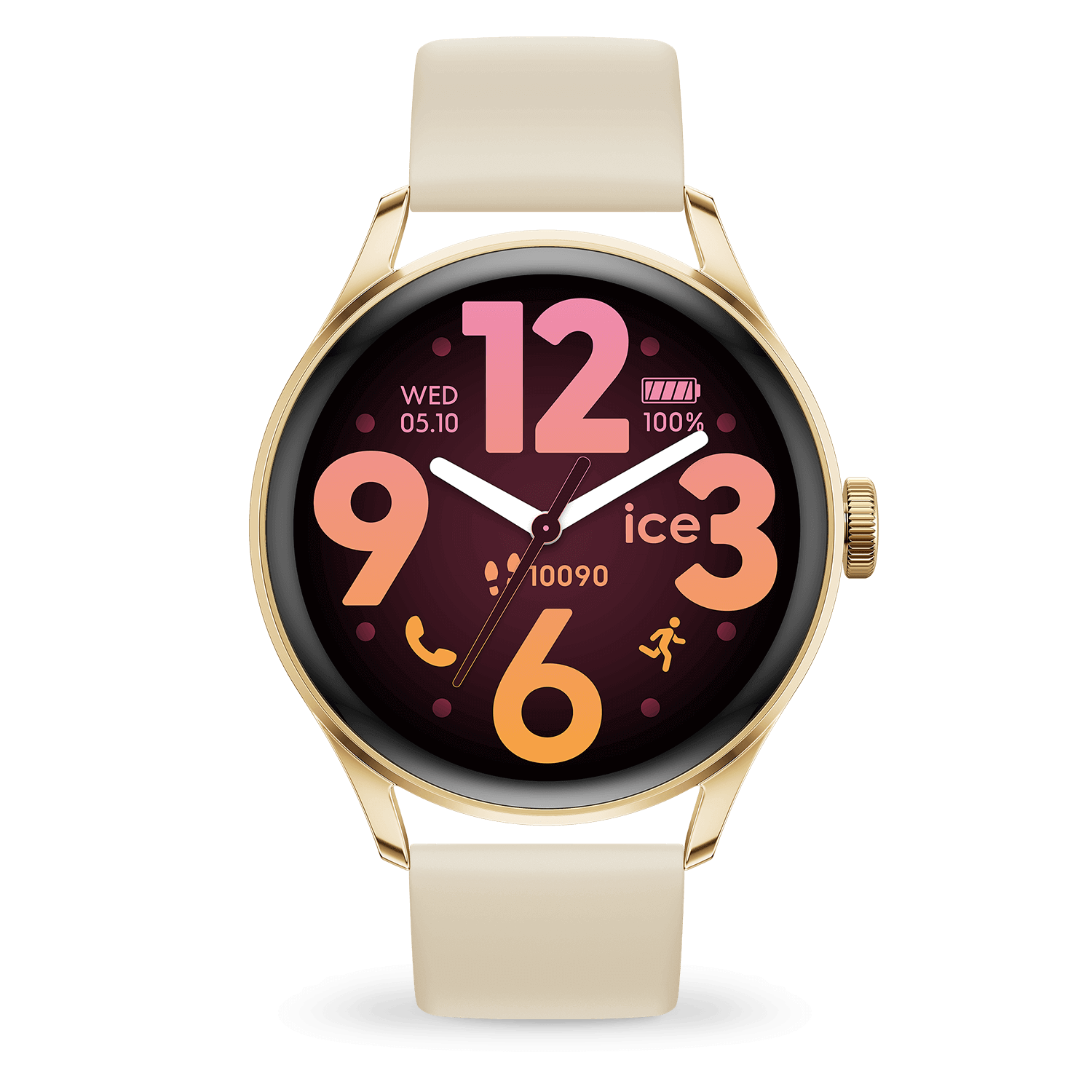 Montre Ice-Watch SMART 3.0 Or Beige boîtier alliage de zinc 025115