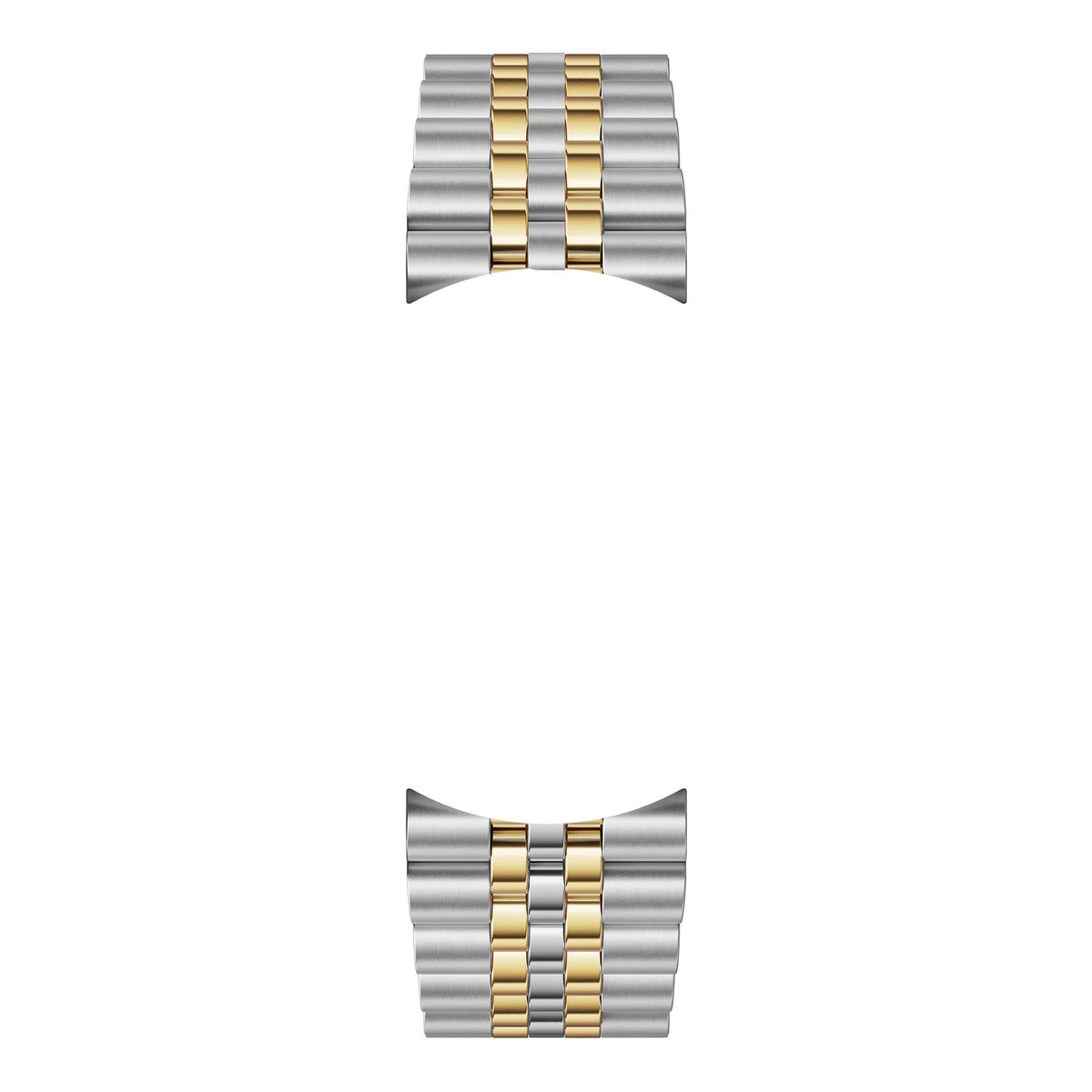 Bracelet de montre Ice-Watch acier inoxydable argent et or Silver Brushed / Gold Shiny 16 mm boucle déployante