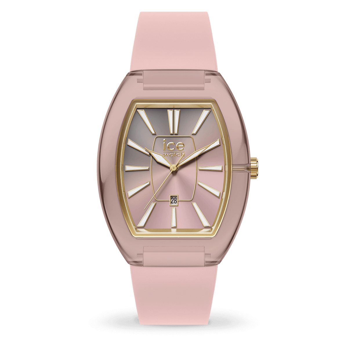 Ice-Watch DOME ソフトピンクシリコンストラップ 025180