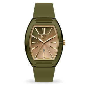 Montre Ice-Watch DOME Olive Green Polyamide bracelet silicone 025181