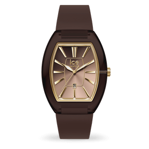 Montre Ice-Watch DOME Chocolate Polyamide bracelet silicone 025182