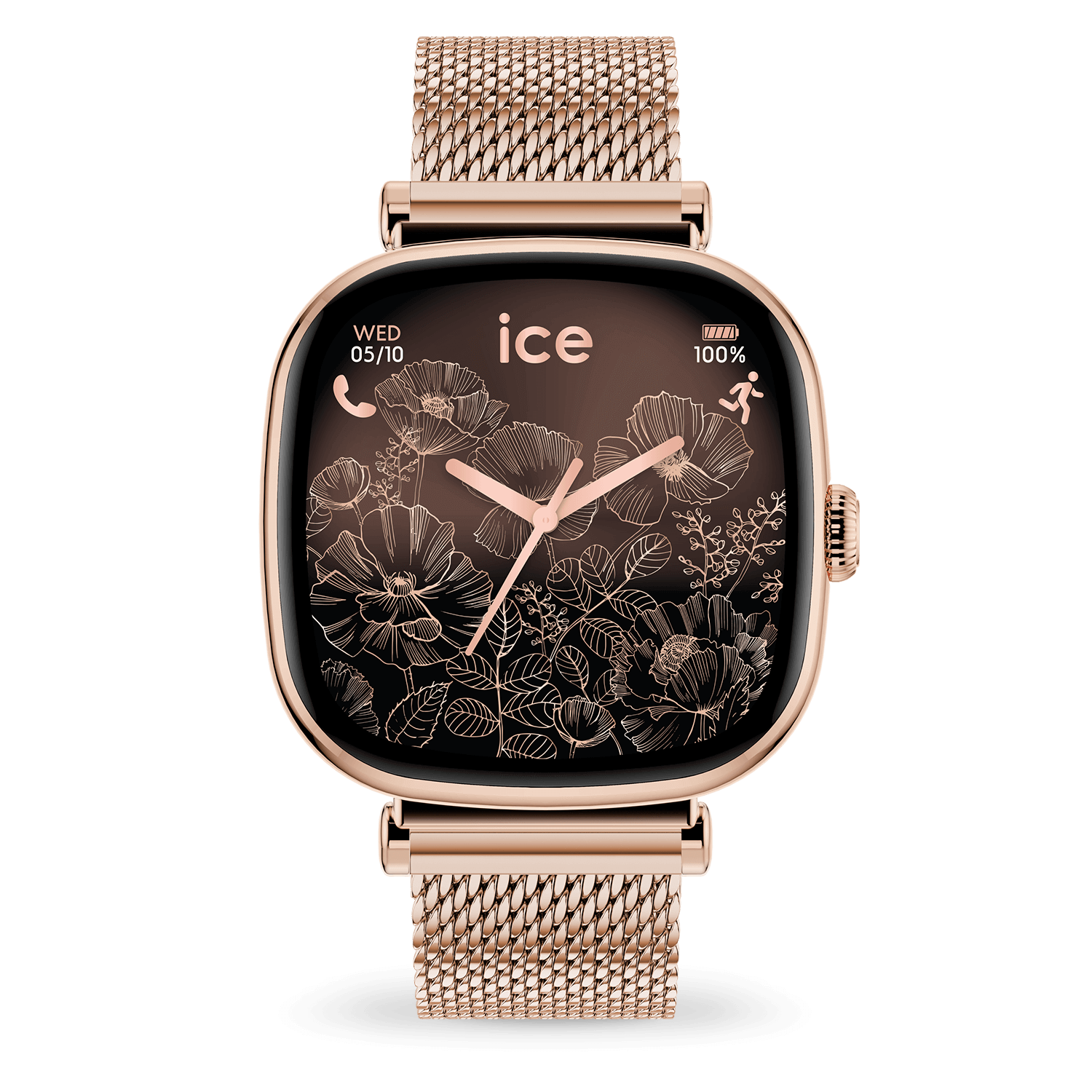 Ice-Watch SMART SQ 2.0 Oro rosa Aleación de zinc milanesa 025233