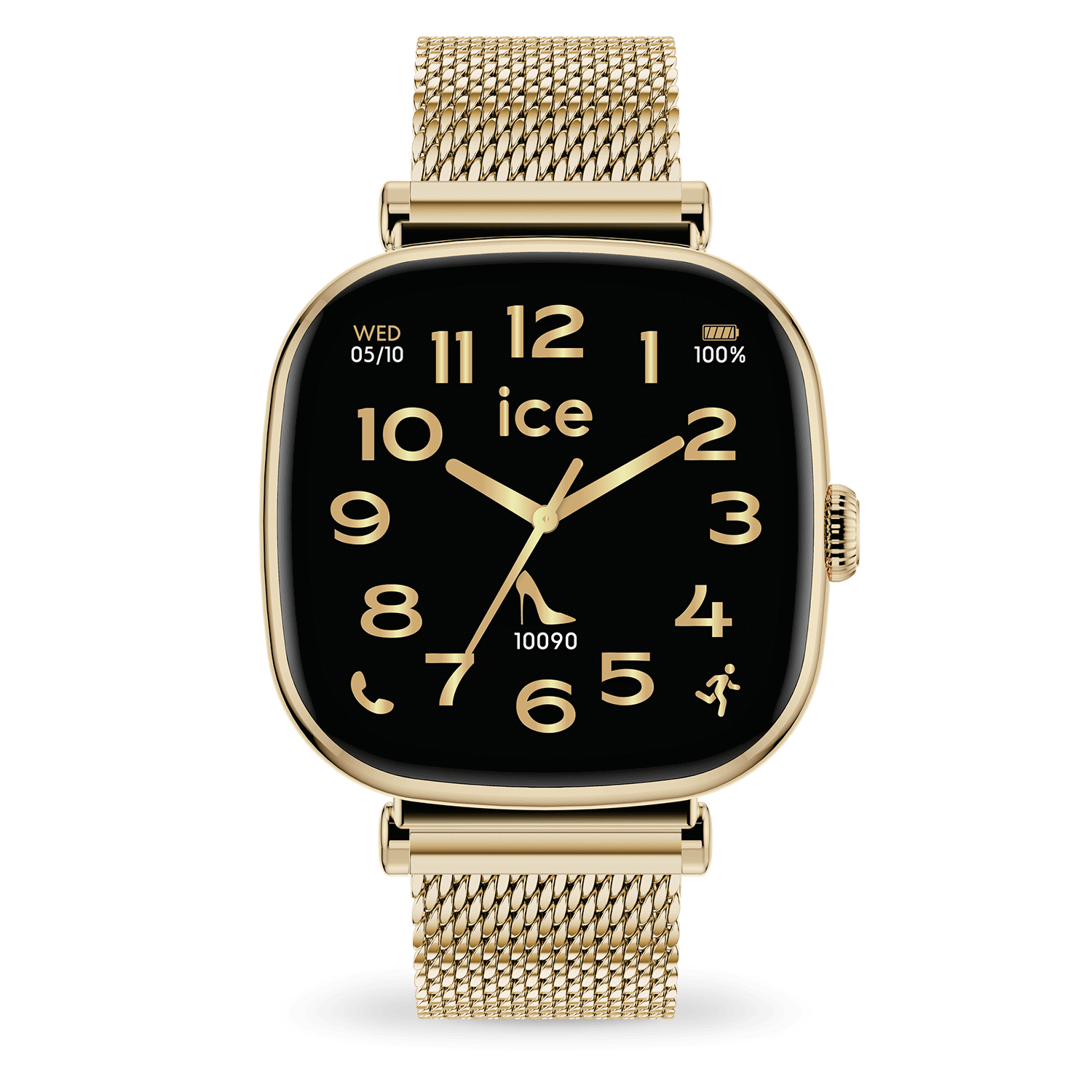 Reloj Ice-Watch SMART SQ 2.0 Oro Caja milanesa de aleación de zinc 025234