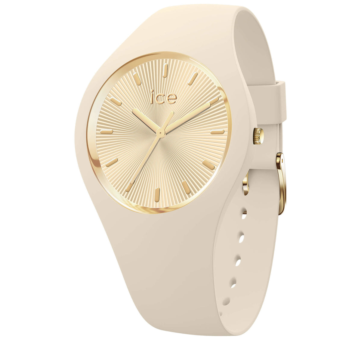 Montre Ice-Watch CHAMPAGNE Almond Skin bracelet silicone 025351