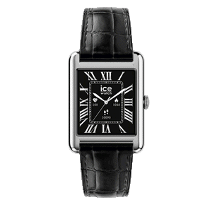 Ice-Watch Smart TKS 2.0 Silver Svart zinklegeringsfodral 025380