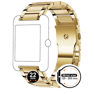 Bracelet de montre Ice-Watch acier doré Gold Shiny 22 mm fermoir coulissant
