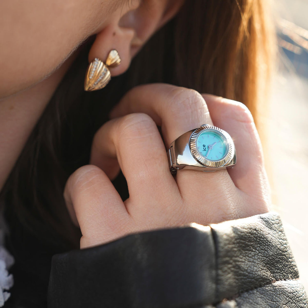 Ice-Watch ringklokke CHOUCHOU Silver Turquoise 025515 visning 6