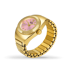 Ice-Watch gyűrűs óra CHOUCHOU Gold Pink acél karkötő 025518