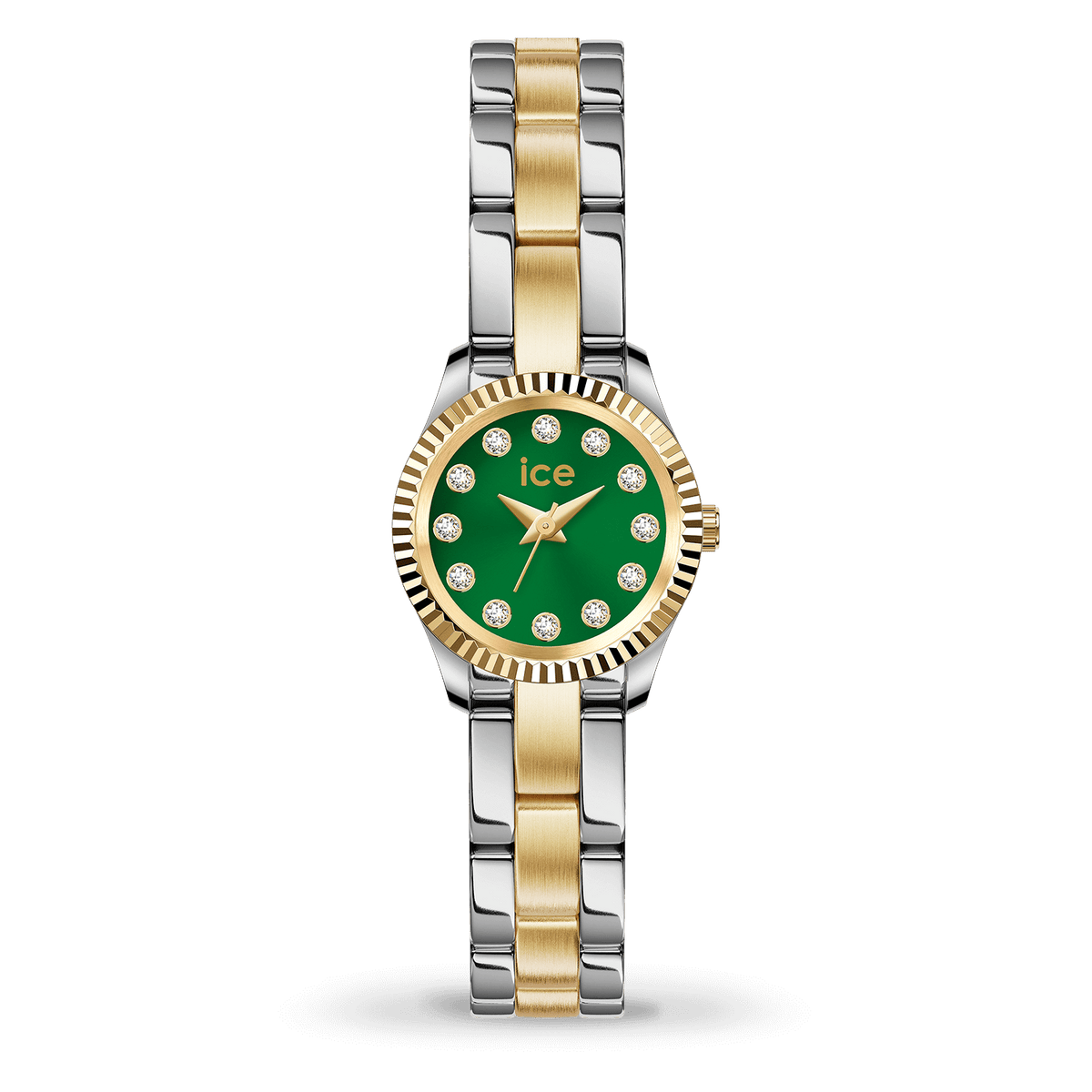 Ice-Watch MIMI シルバー ゴールド オリーブ スチール ブレスレット 025538