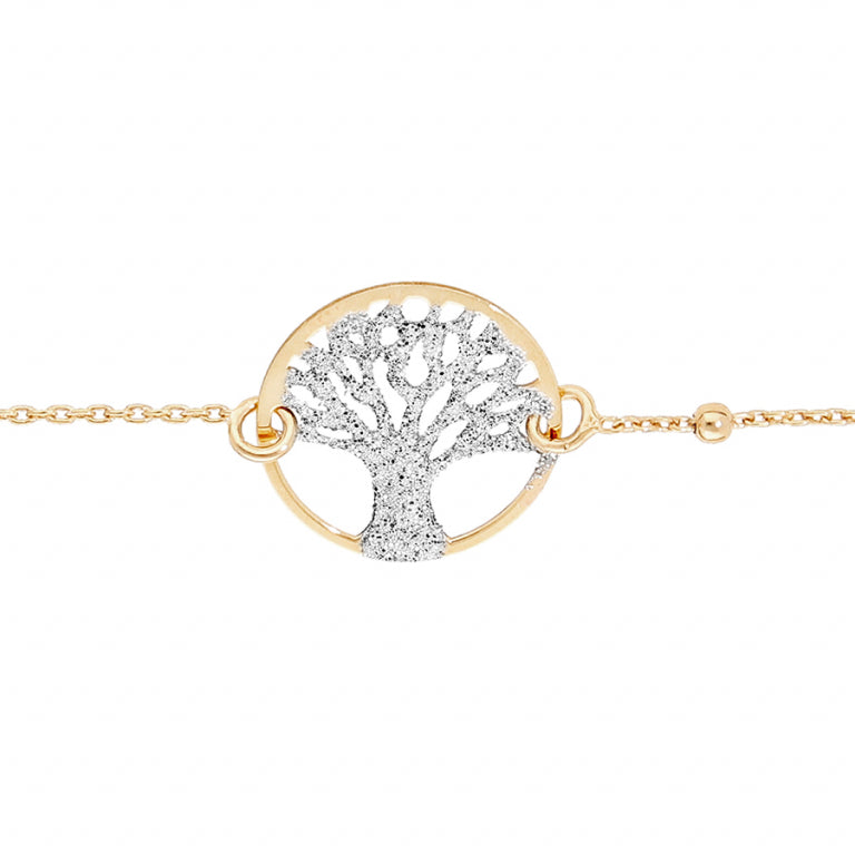 Circle Bracelet – Silver Gilded with Fine Gold | Azuline
