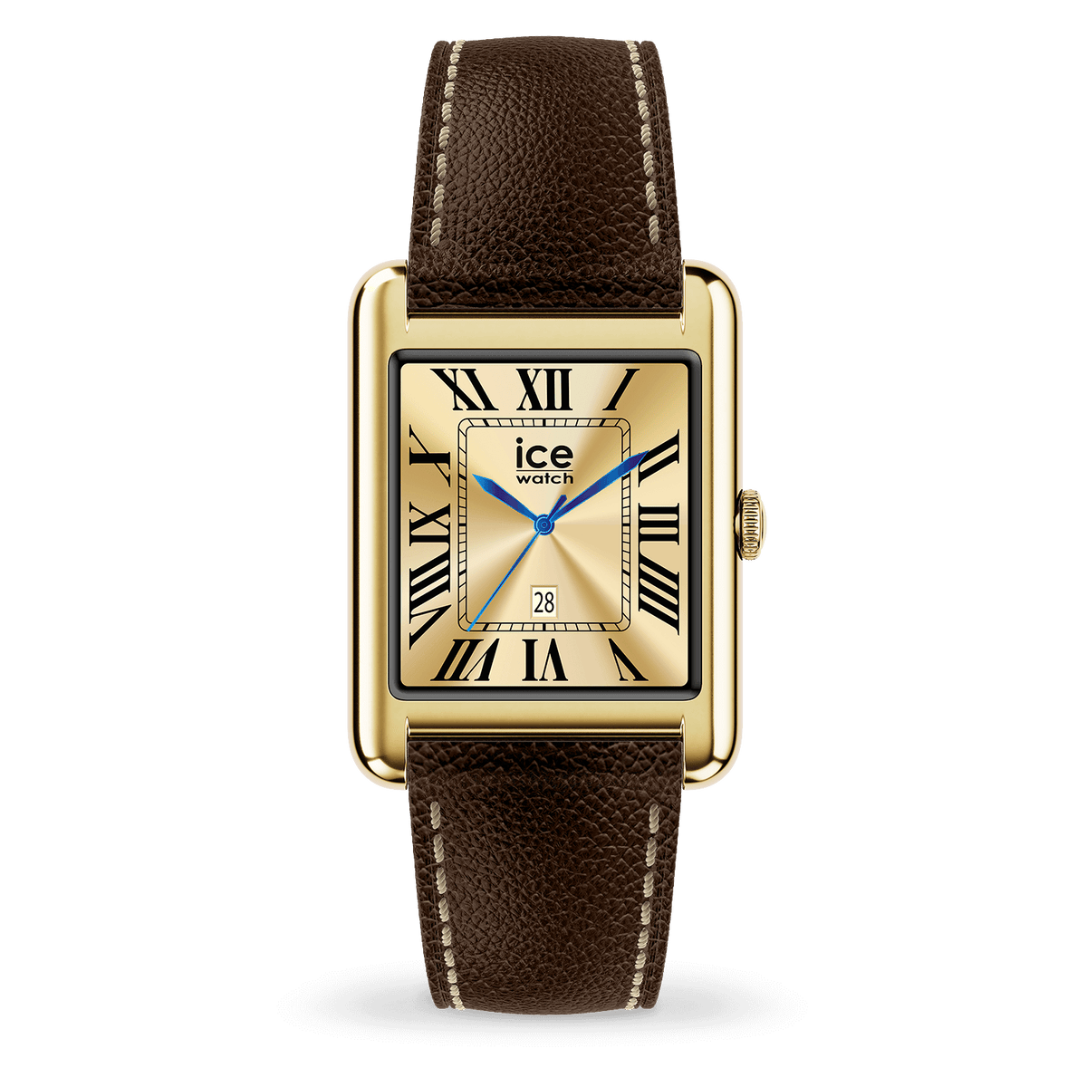Montre connectée Ice-Watch SMART TKS 2.0 Gold Chocolate Médium bracelet cuir 025618