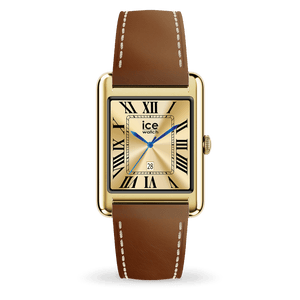 Connected klocka Ice-Watch SMART TKS 2.0 Gold Camel Medium läderrem 025619